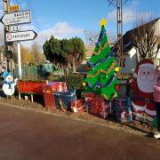 Décoration de noël 2020 rue de la Mairie