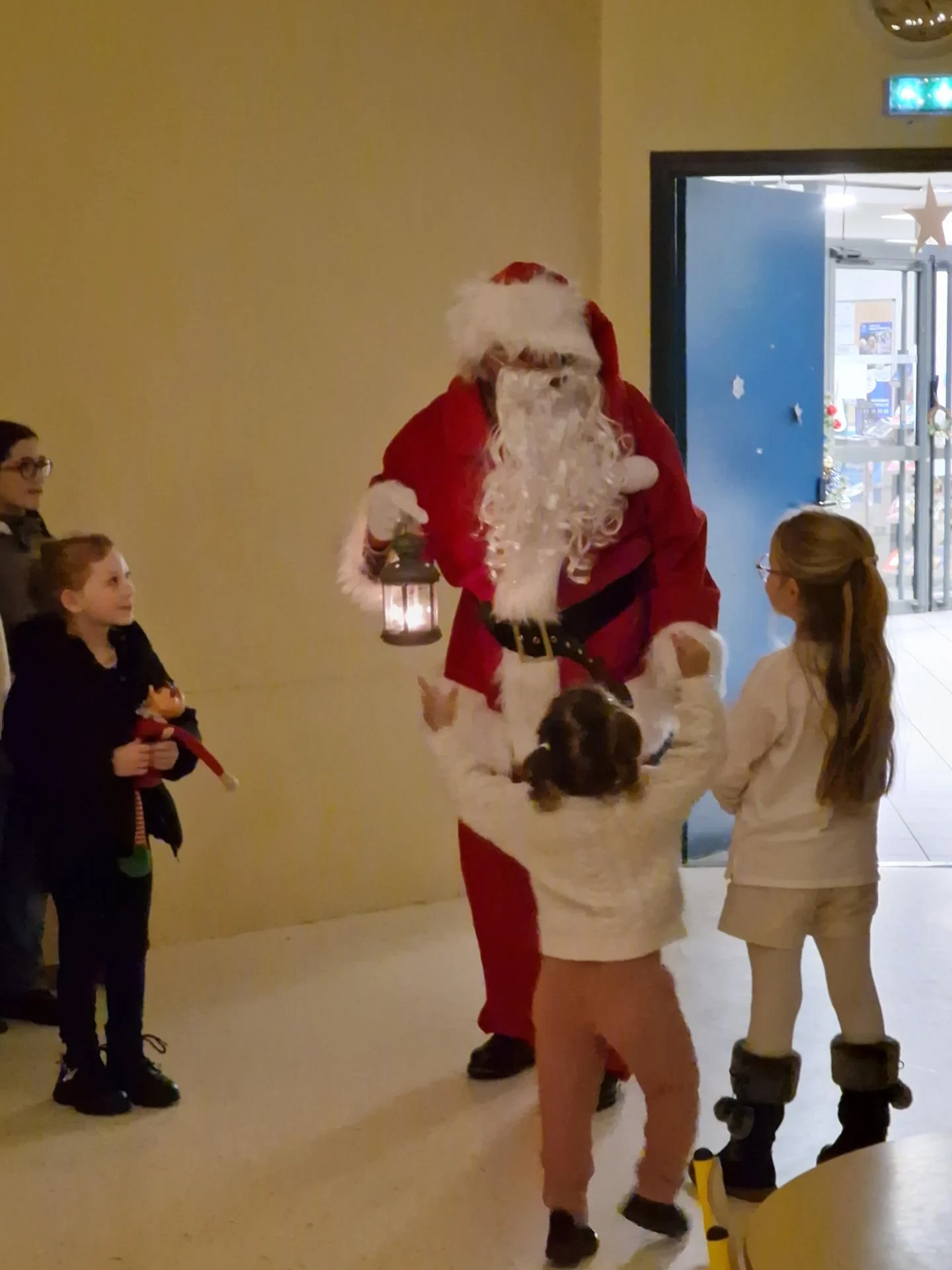 L'arrivé du père noël