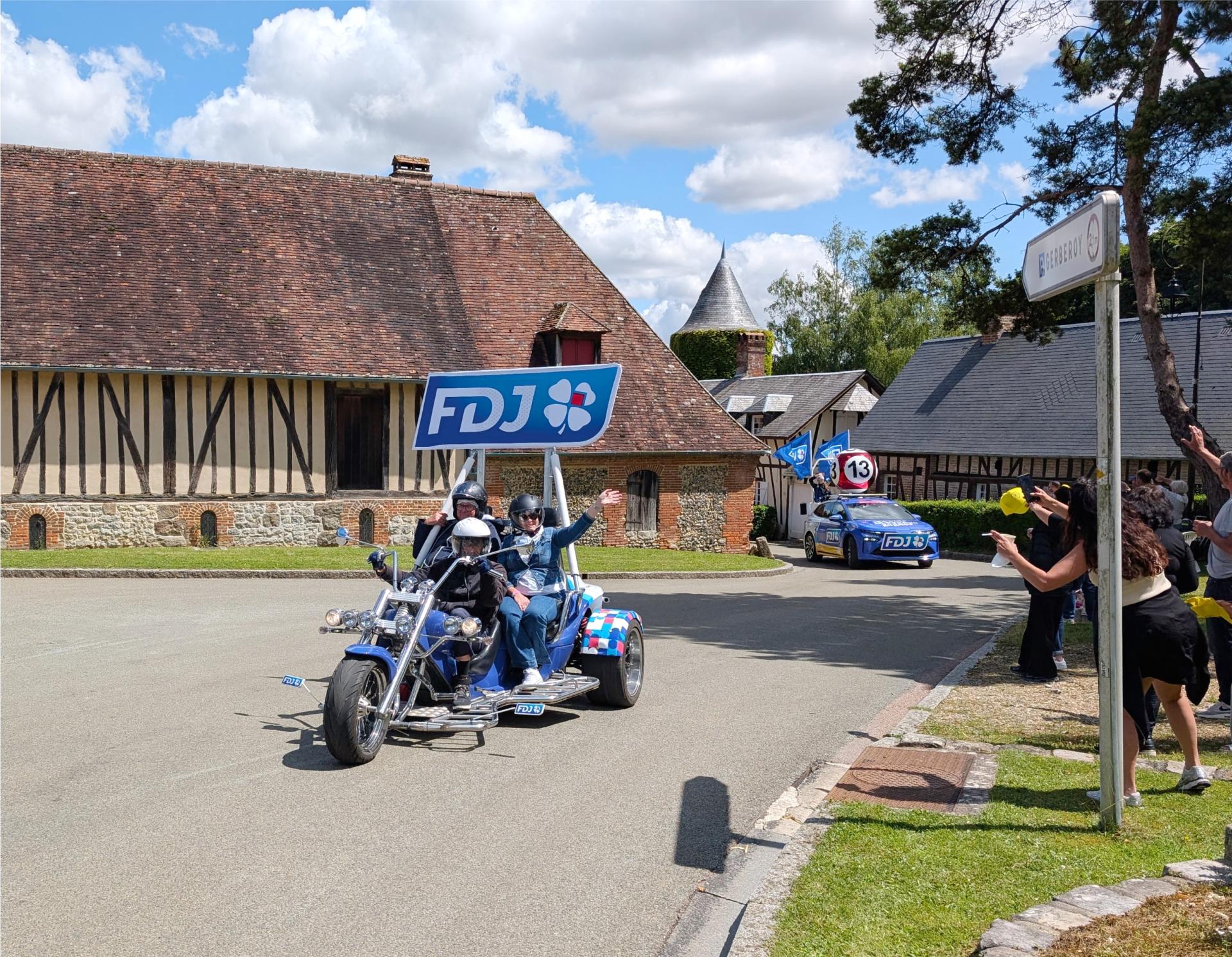 La moto FDJ