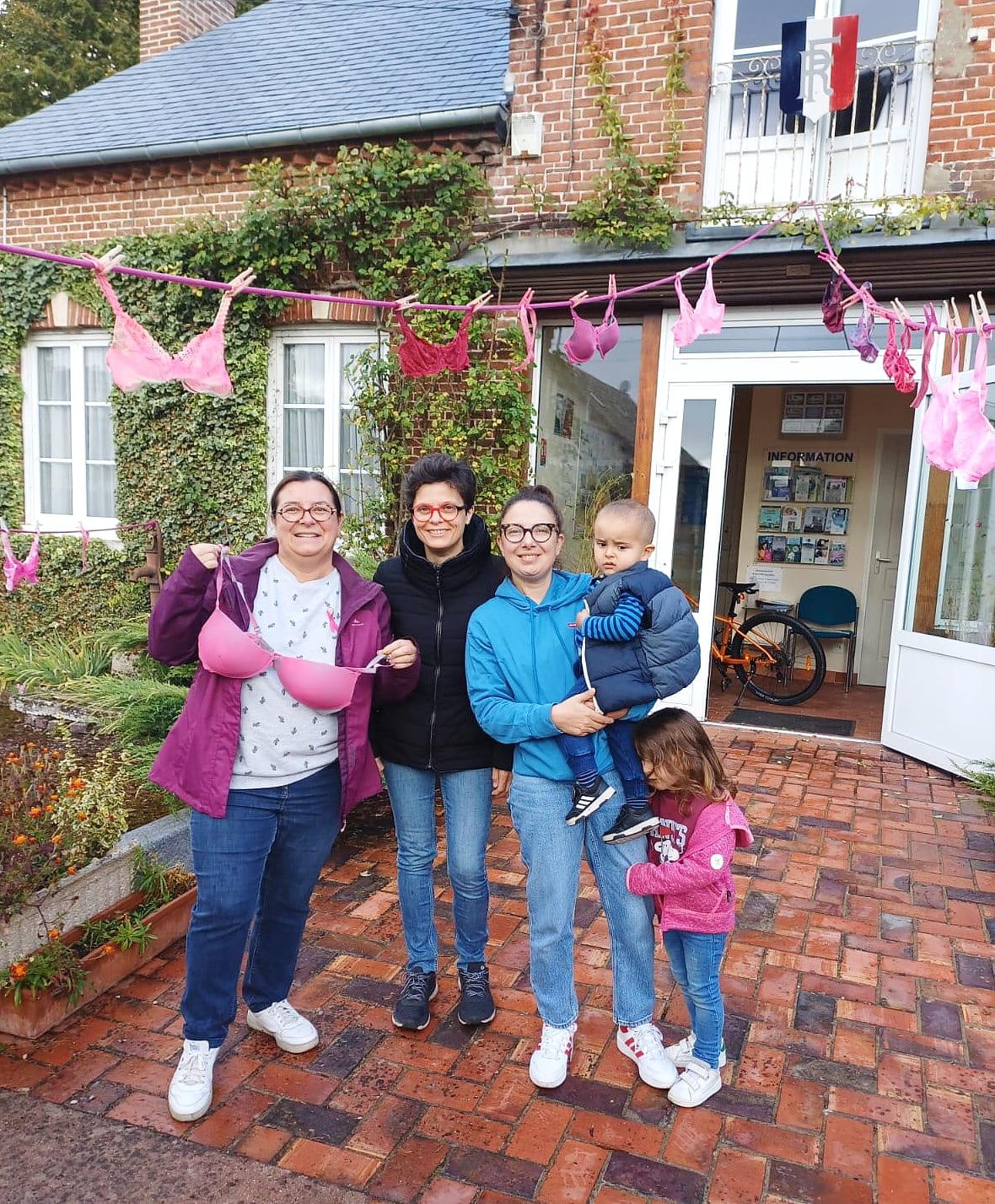 Photo  ensemble pour Octobre Rose !