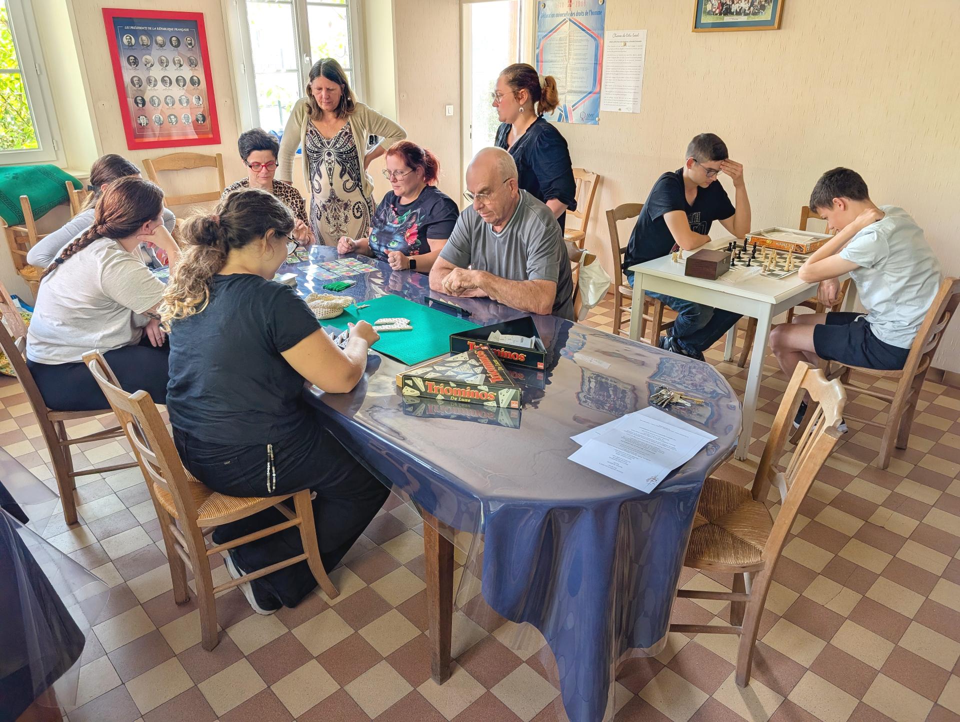 Début des jeux