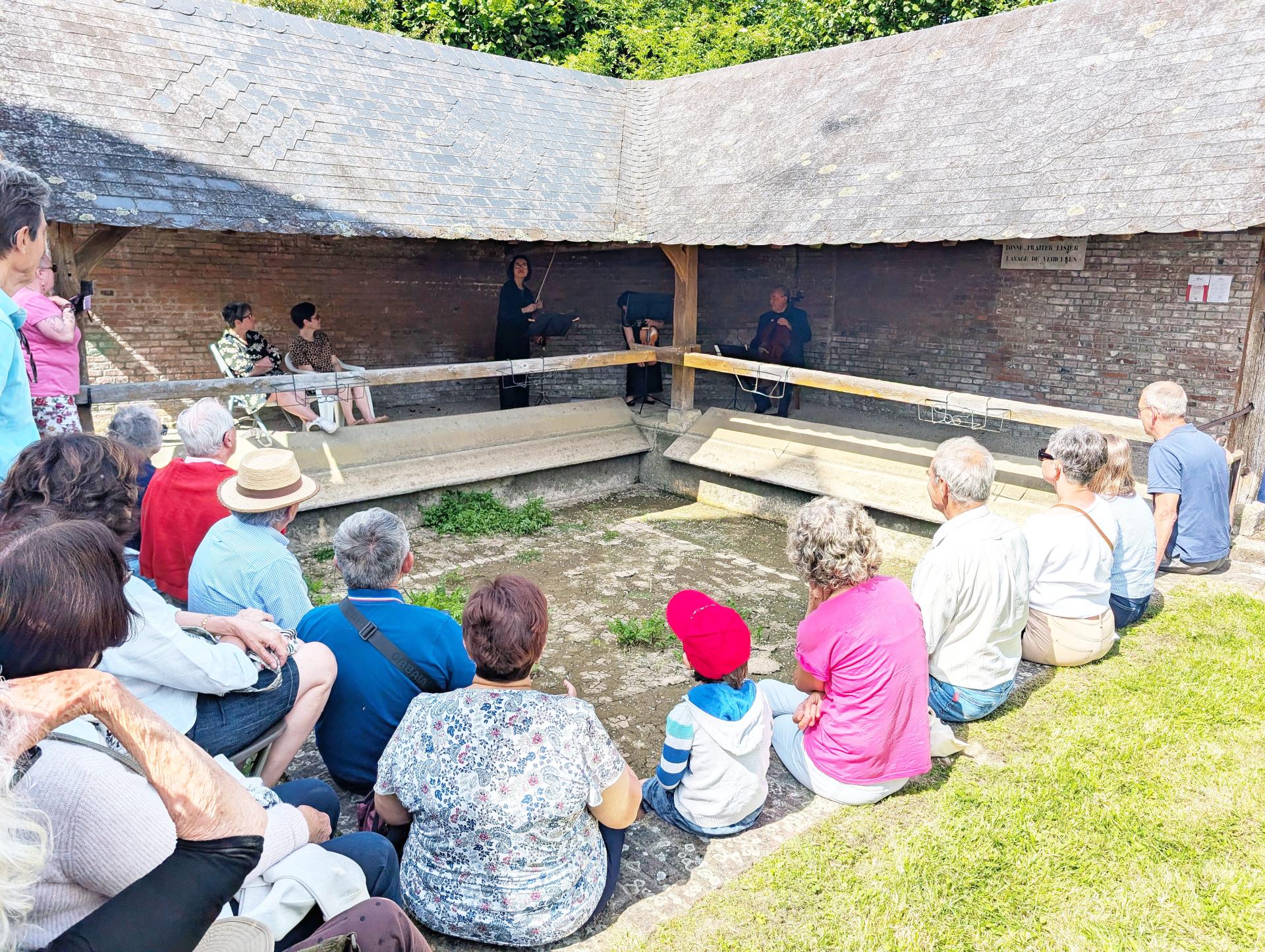 Concert du Trio Wolfgang   Dans le lavoir municipal