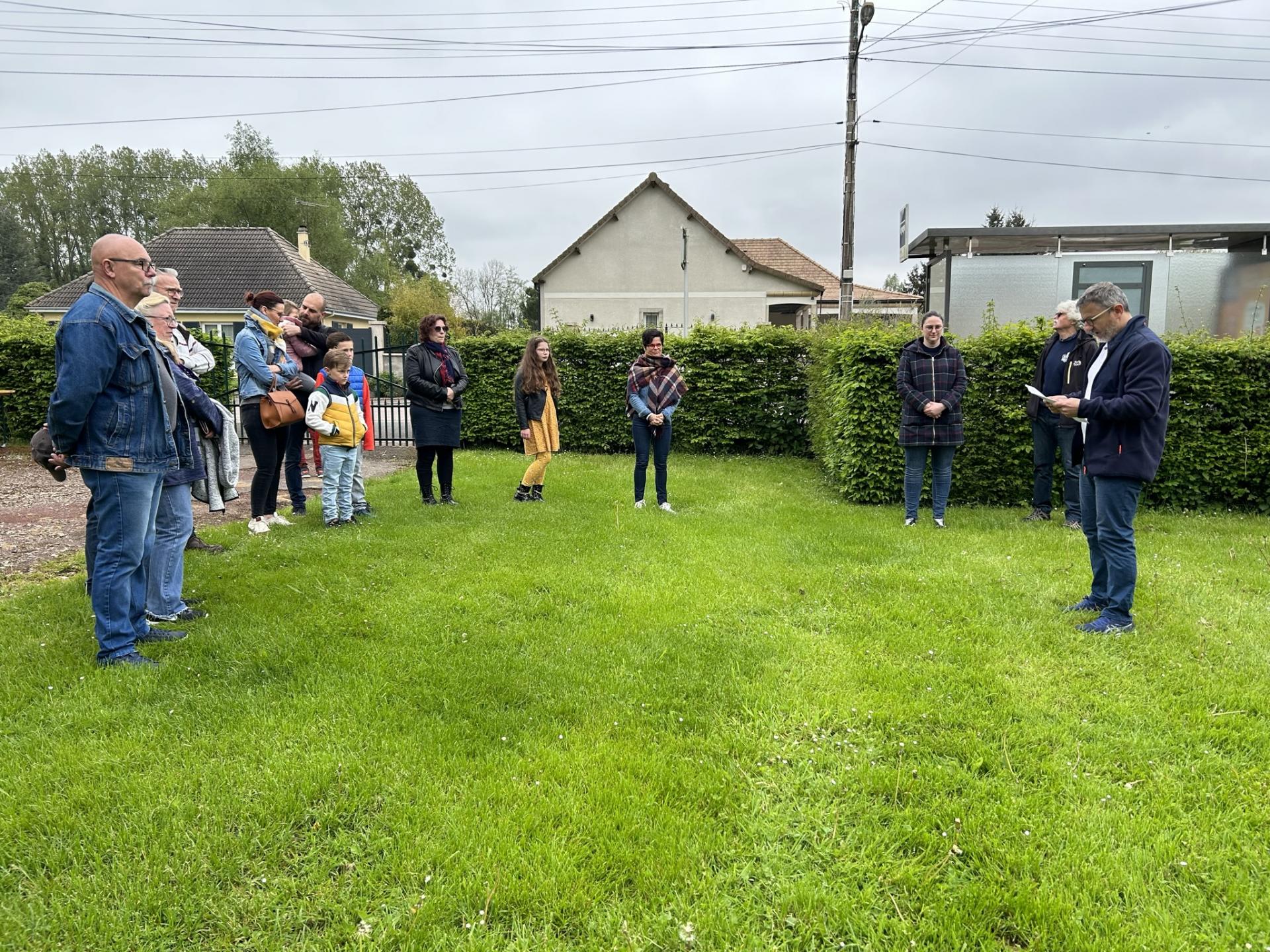 Photo cérémonie du 8 mai 2023.