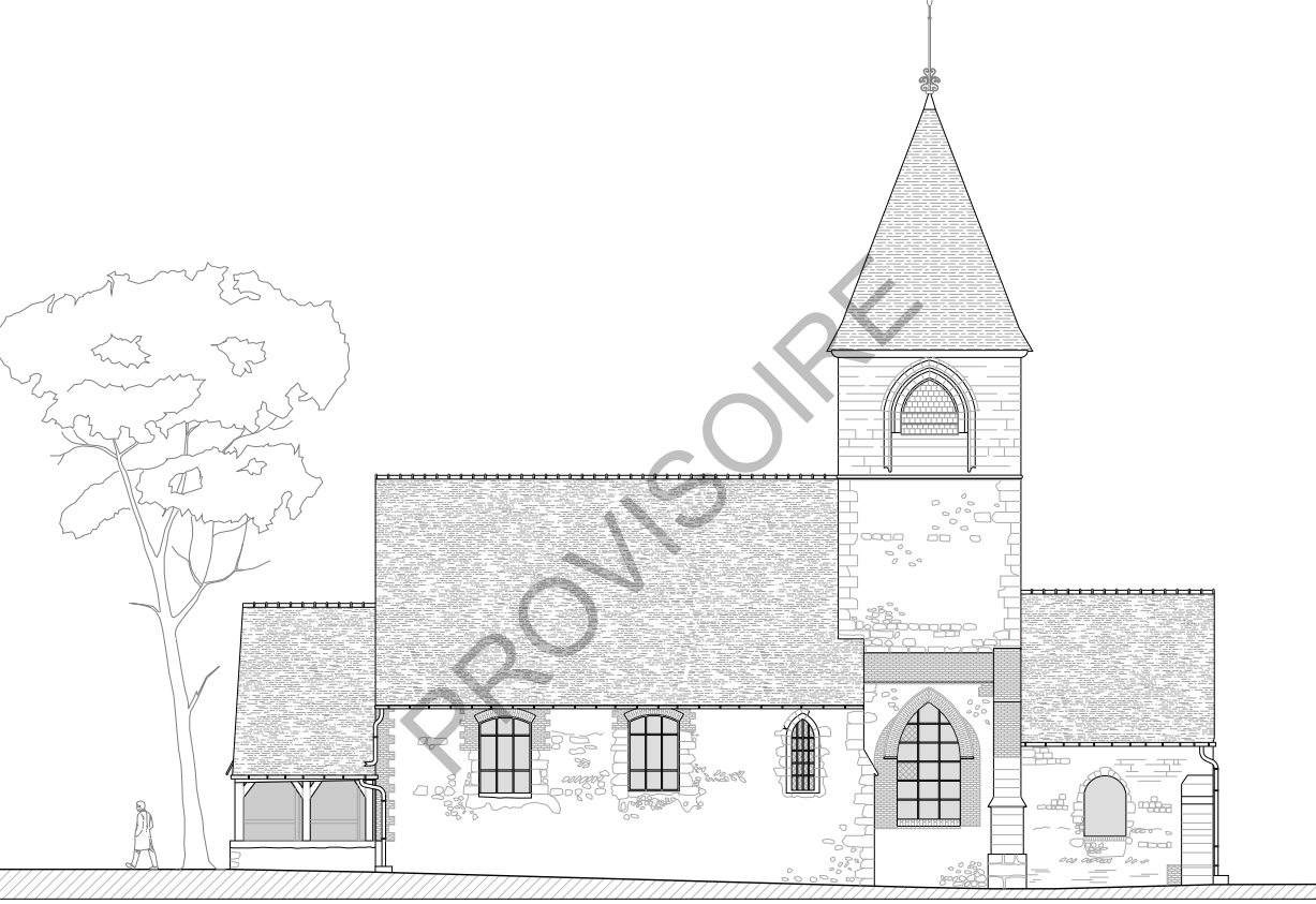 Plan eglise